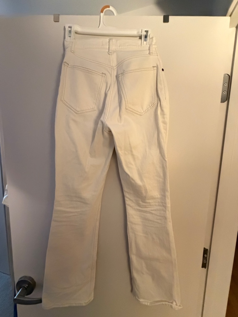 Abercrombie and Fitch white jeans